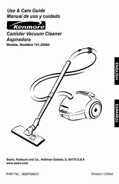 Kenmore Vacuum Cleaner 721_26082-page_pdf